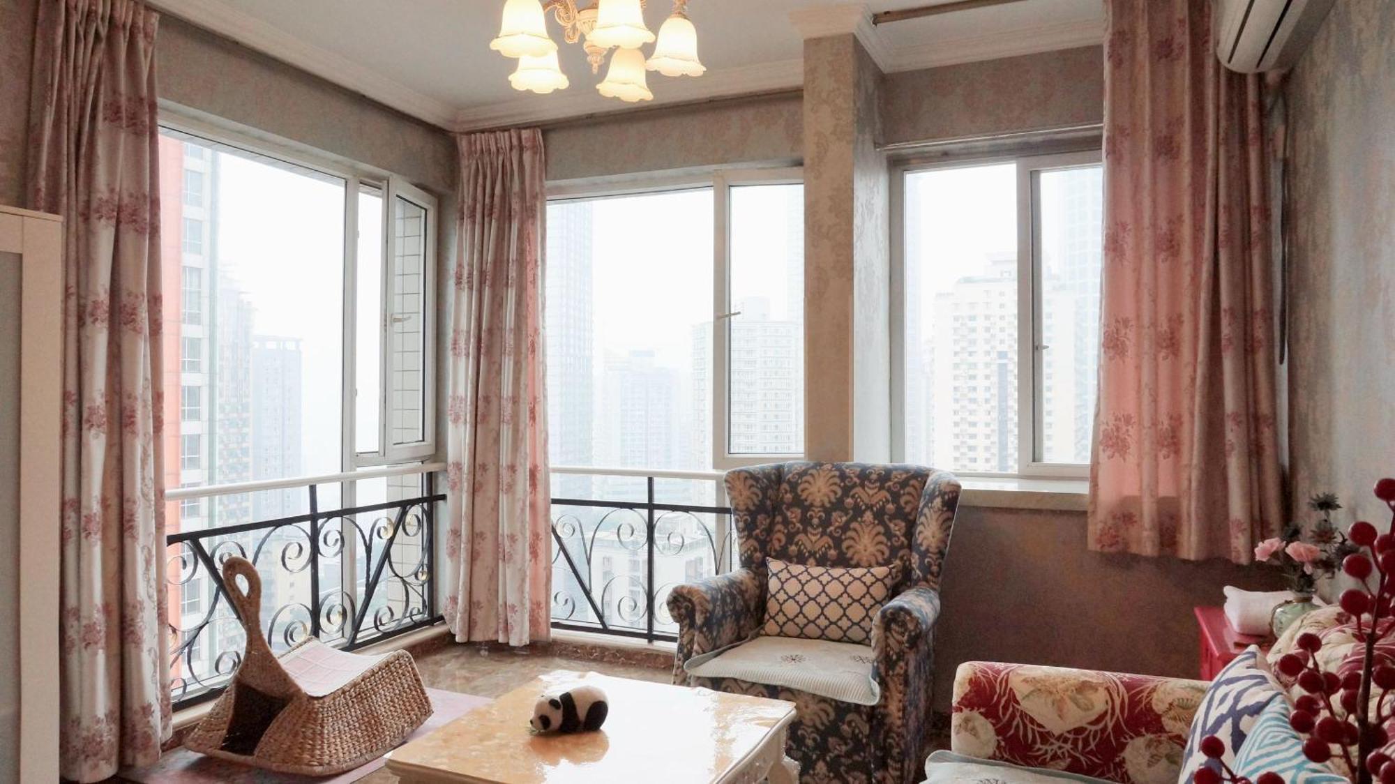Xiao Yu Residential Apartment Near Jiefangbei And Hongya Cave Çongçing Dış mekan fotoğraf