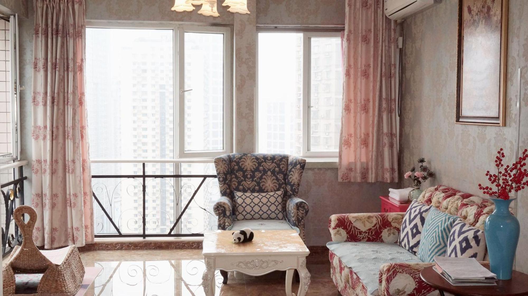 Xiao Yu Residential Apartment Near Jiefangbei And Hongya Cave Çongçing Dış mekan fotoğraf