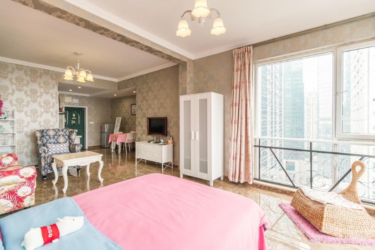 Xiao Yu Residential Apartment Near Jiefangbei And Hongya Cave Çongçing Dış mekan fotoğraf